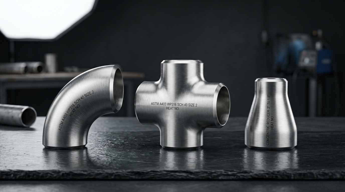 Butt Weld Fittings: Choosing the Right Elbow, Tee & Reducer